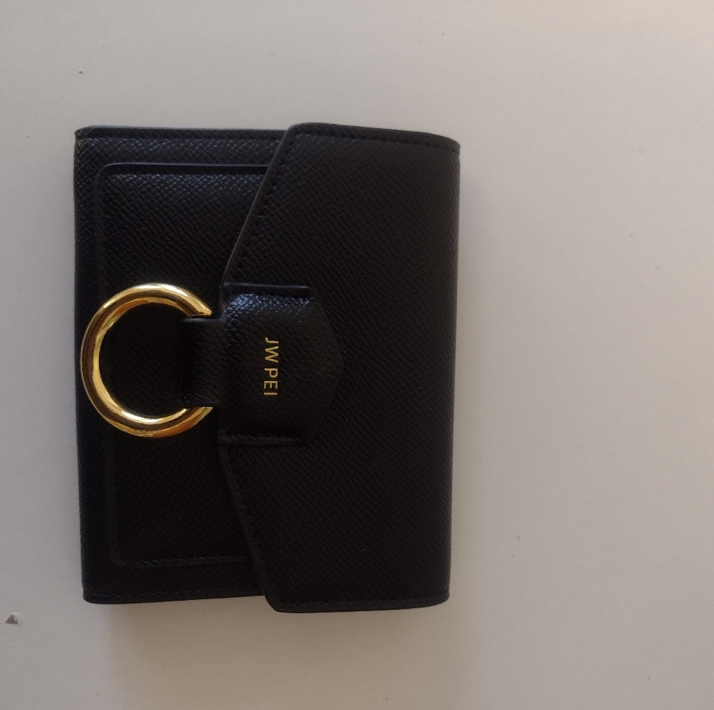JW Pei Stella Wallet in Black